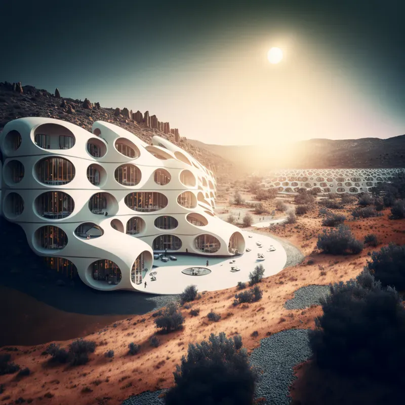 Organic Futuristic Houses