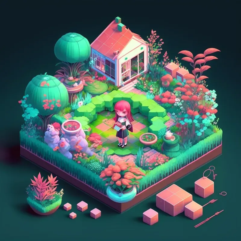 Cute Colorful Scenes
