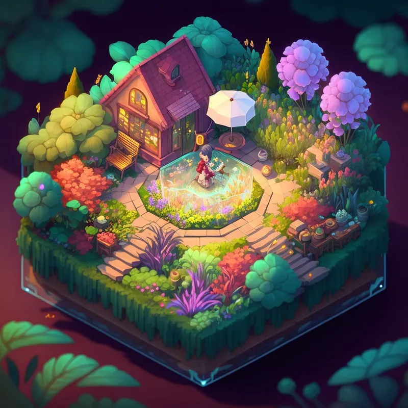Cute Colorful Scenes