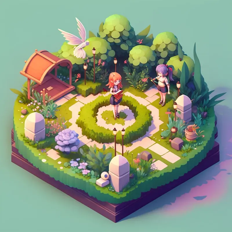 Cute Colorful Scenes