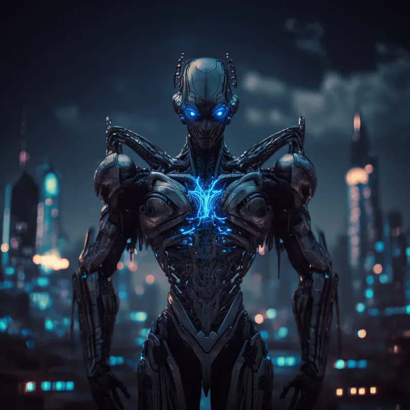 Cybernetic Alien Humanoids
