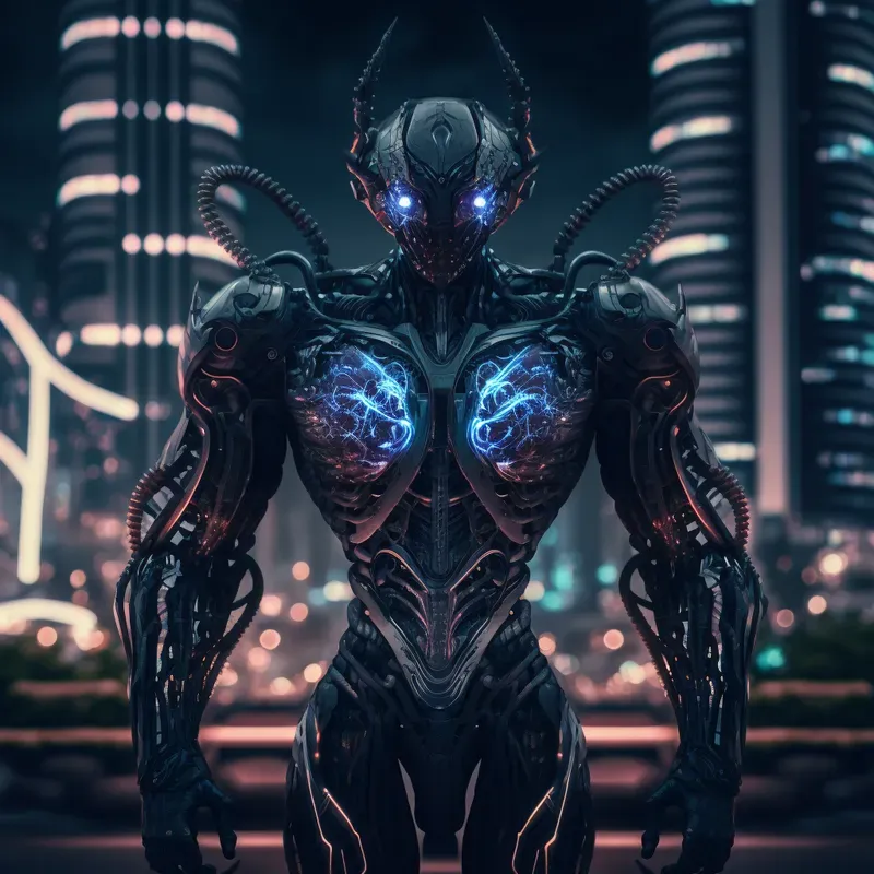 Cybernetic Alien Humanoids