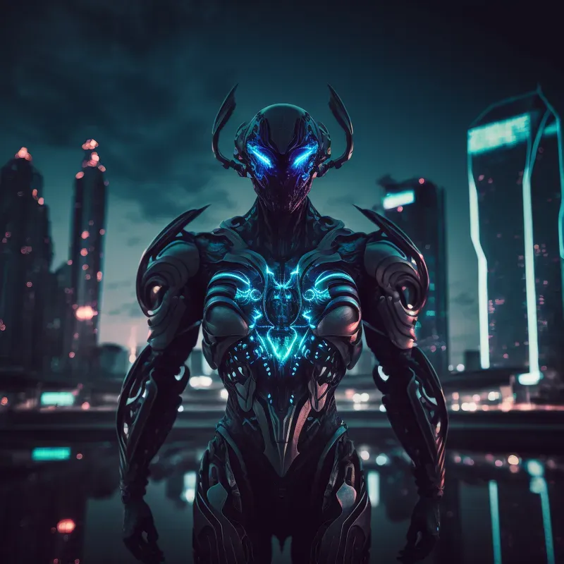 Cybernetic Alien Humanoids