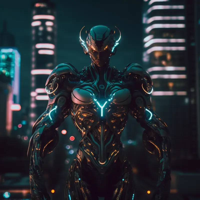 Cybernetic Alien Humanoids