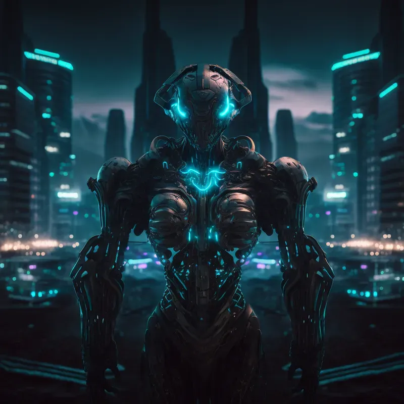Cybernetic Alien Humanoids