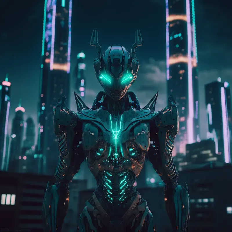 Cybernetic Alien Humanoids
