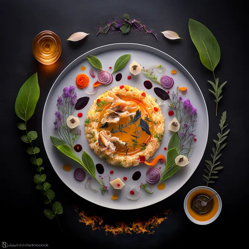 Michelin Star Food Plates