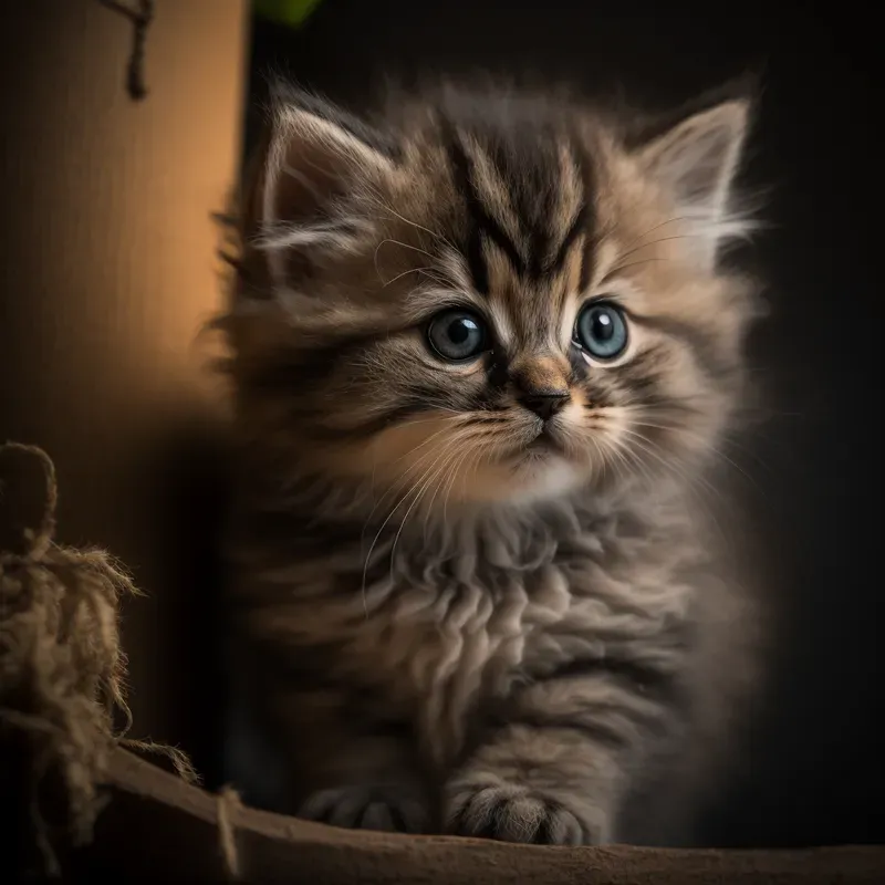 Cute Realistic Baby Animals Looking