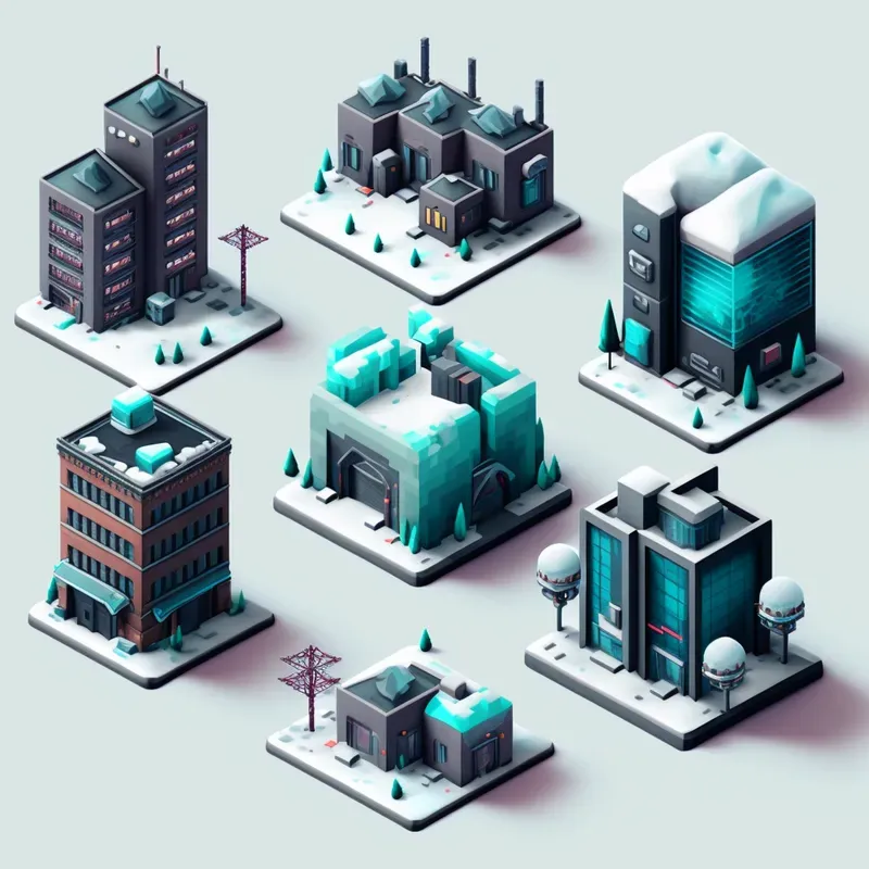 Isometric Sprites - 2D Game Assets Universal Kits
