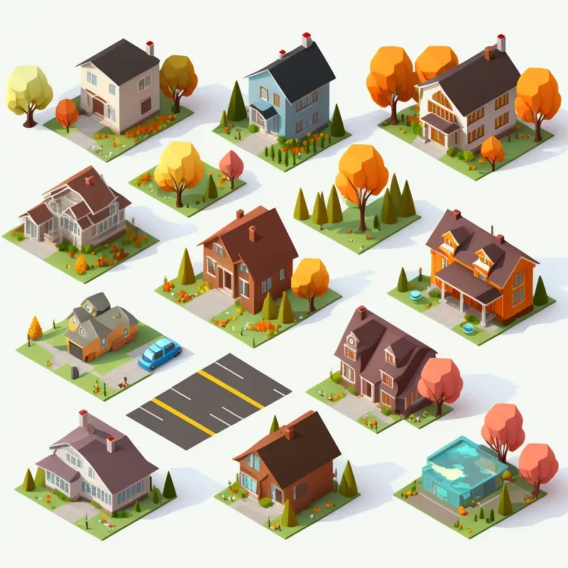 Isometric Sprites - 2D Game Assets Universal Kits