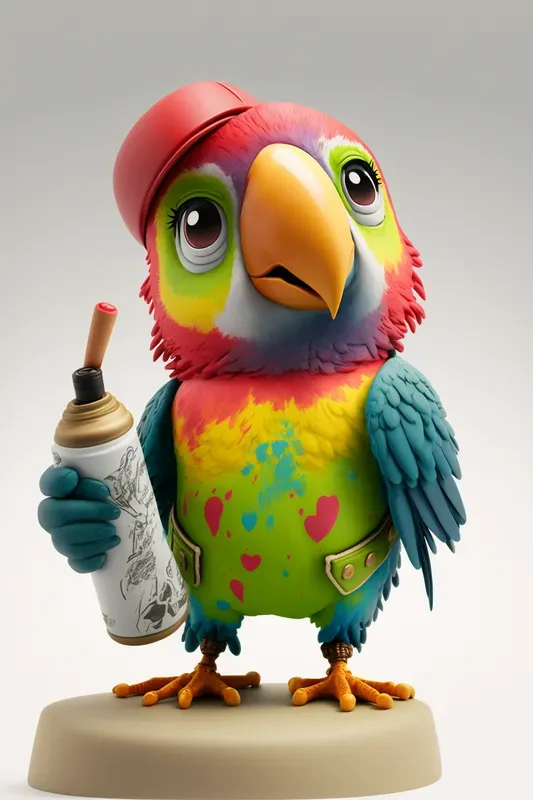 3D Cute Toy Characters