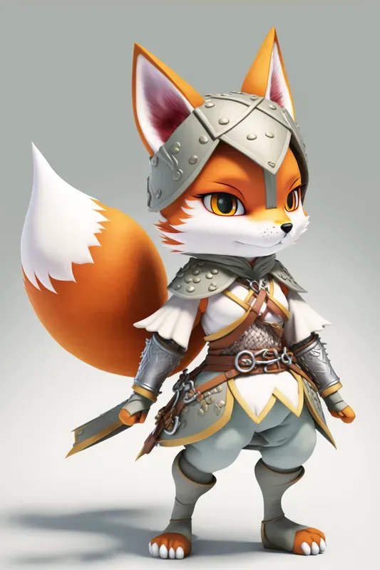 3D Cute Toy Characters