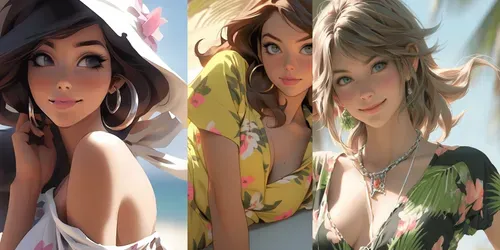 Summer Vibes generated by midjourney