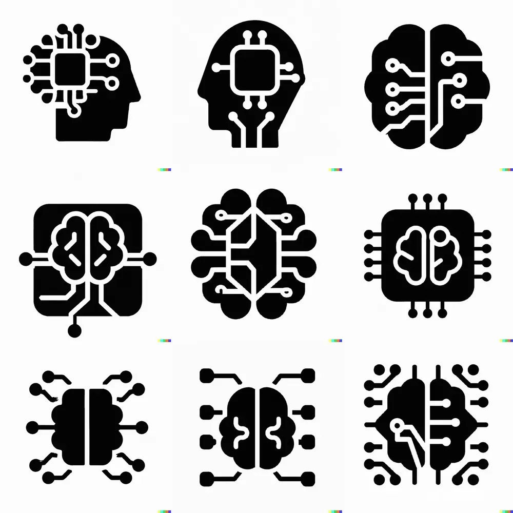 Ai Icons | Neural Networks Startup Icons