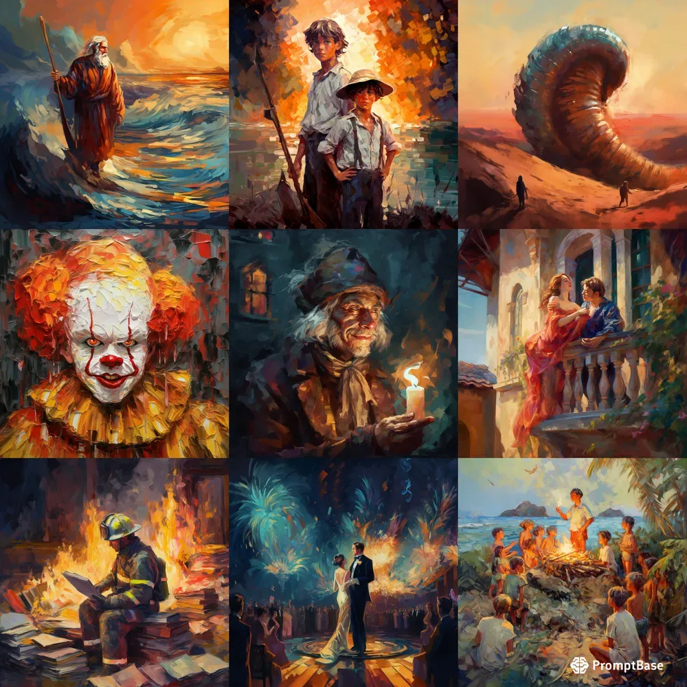 Famous Books Illustrations