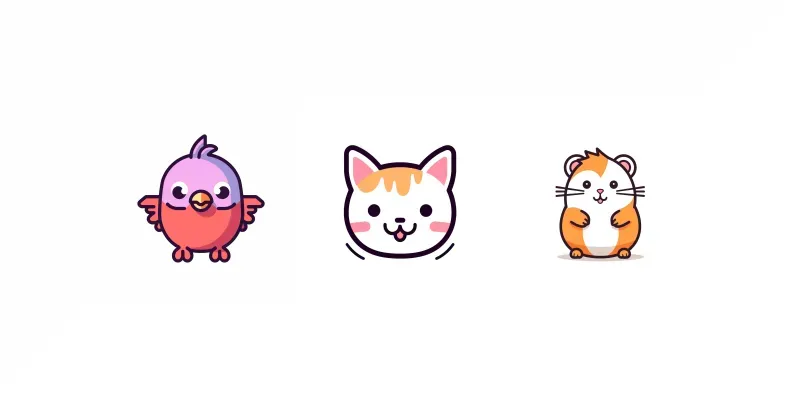 Cute Kawaii Icons generated by undefined