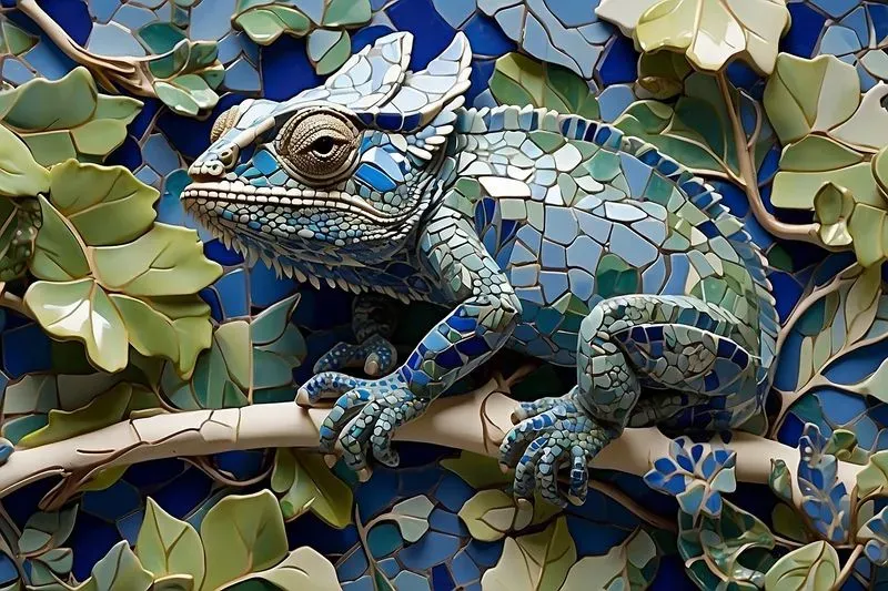 Mosaic Animals Azulejos Tiles