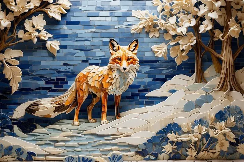 Mosaic Animals Azulejos Tiles