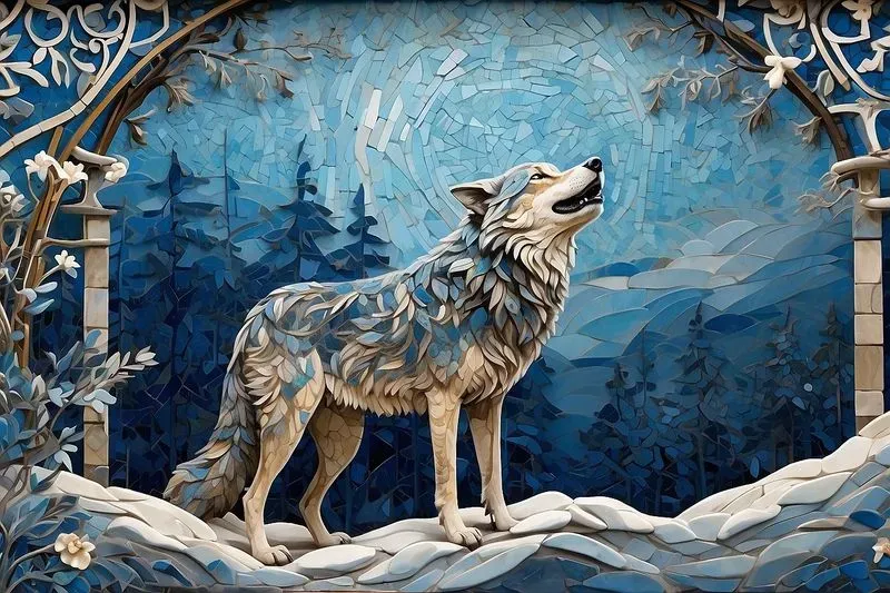 Mosaic Animals Azulejos Tiles