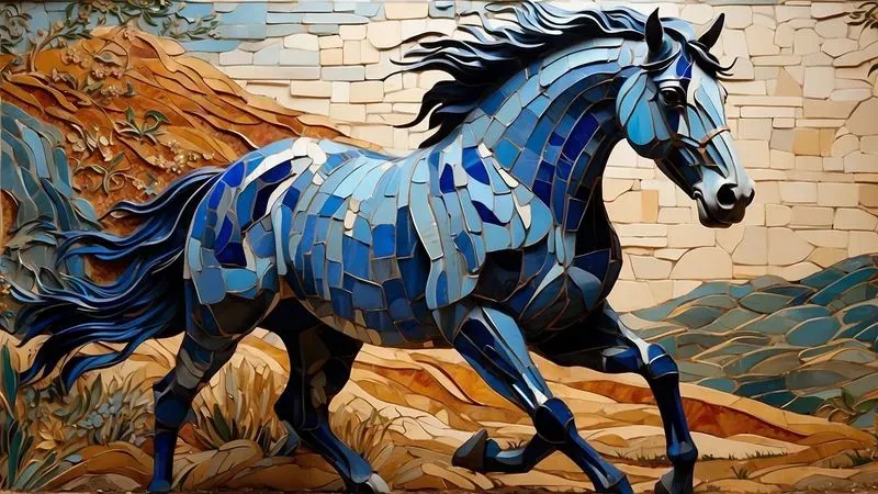 Mosaic Animals Azulejos Tiles