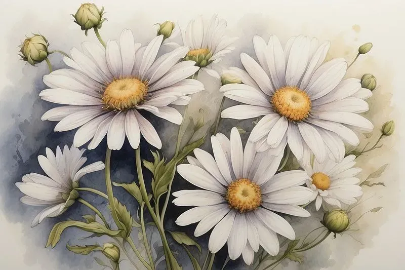 Watercolor Flower Posters
