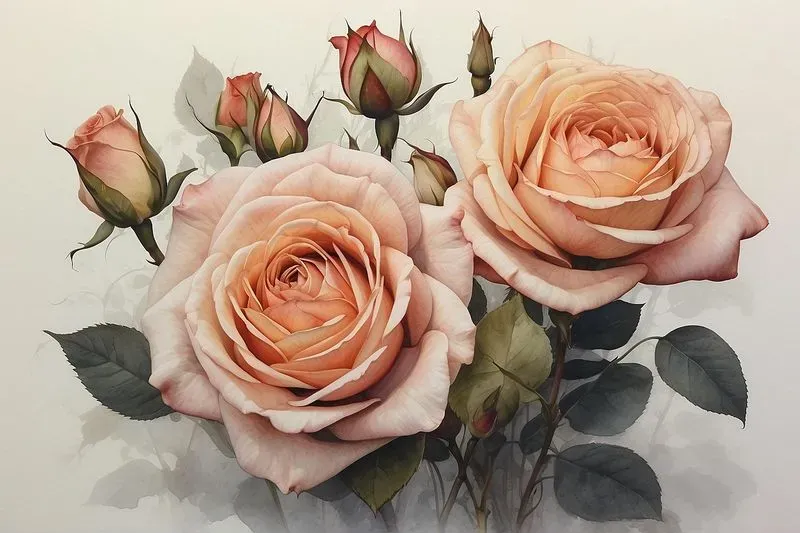 Watercolor Flower Posters