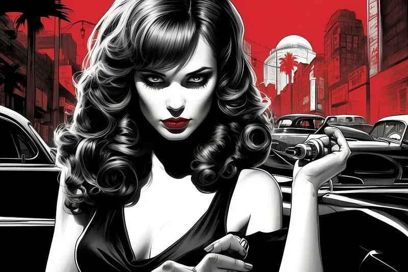 Noir Graphic Novel Posters