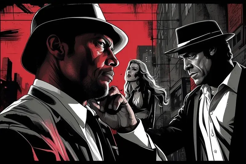 Noir Graphic Novel Posters
