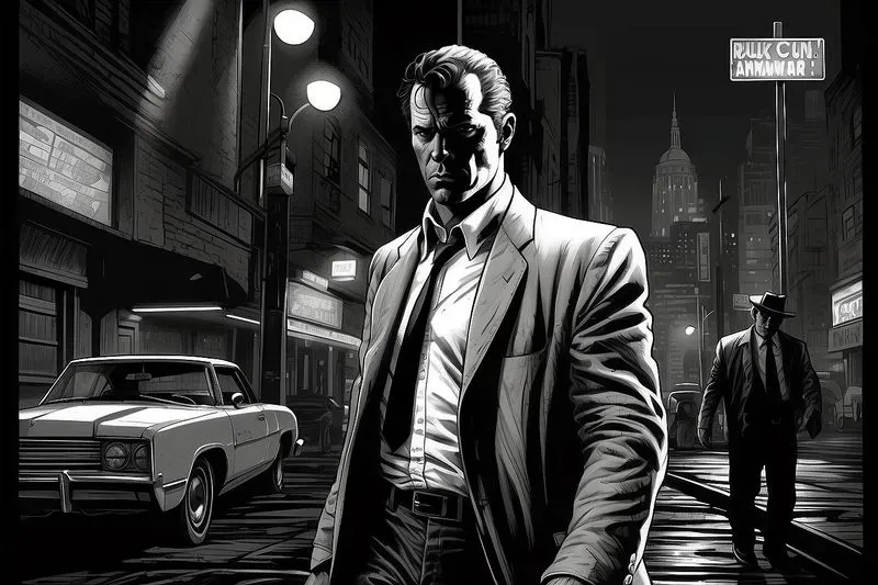 Noir Graphic Novel Posters