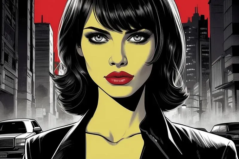 Noir Graphic Novel Posters