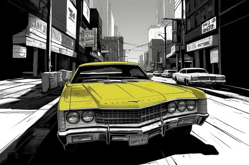 Noir Graphic Novel Posters