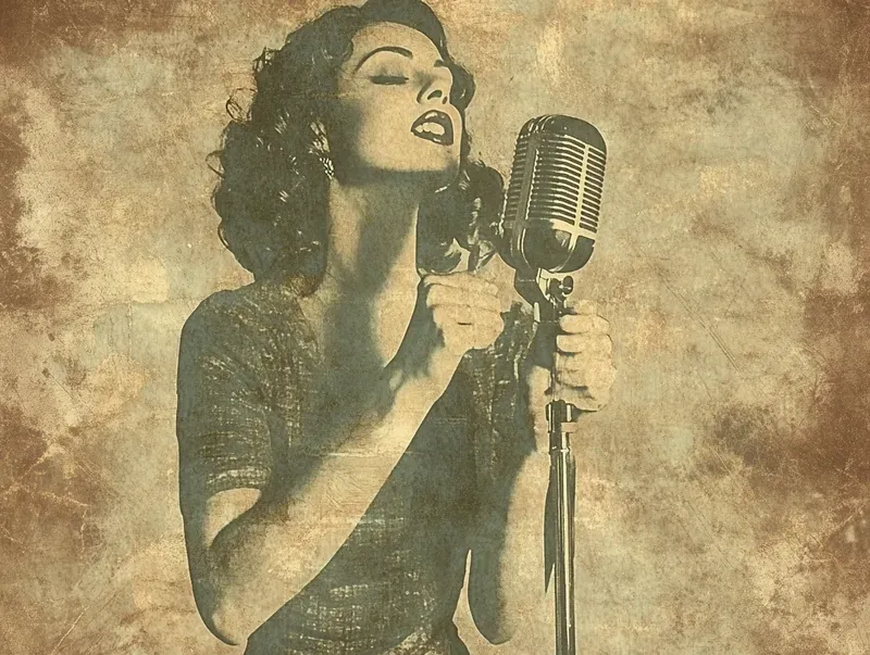 Retro Press Vintage Print Style Art