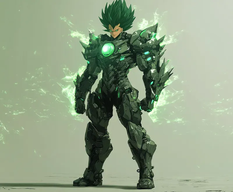 Anime Hero Mechanical Fantasies