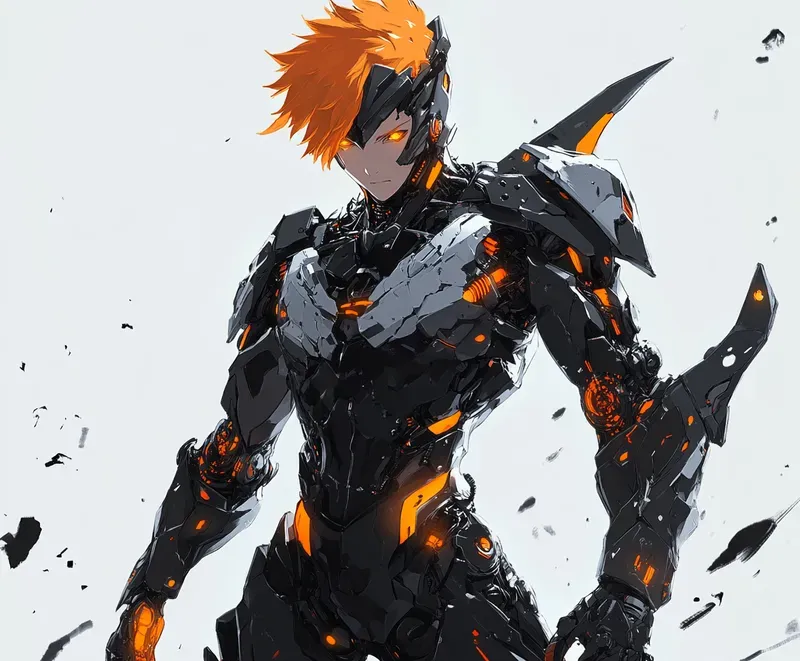 Anime Hero Mechanical Fantasies