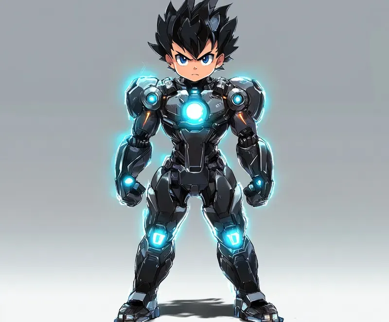 Anime Hero Mechanical Fantasies