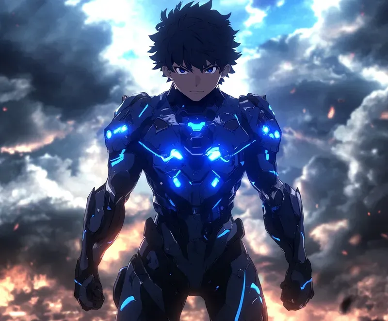 Anime Hero Mechanical Fantasies