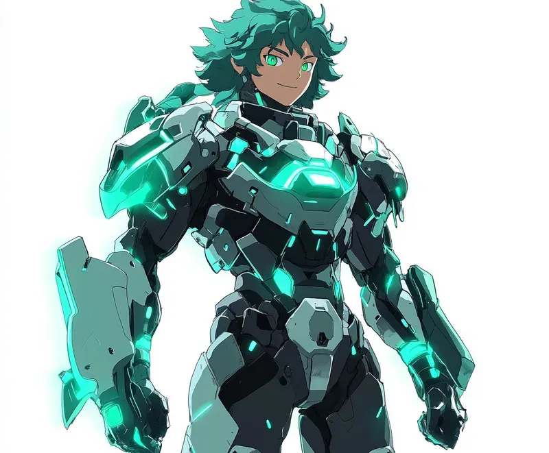 Anime Hero Mechanical Fantasies
