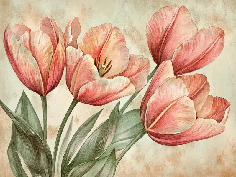 Vintage Botanical Art Revivals