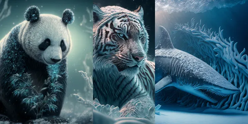 Frozen Creatures generated by undefined