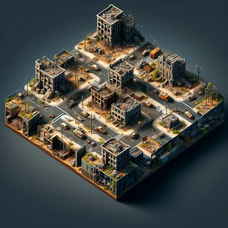3D Isometric Game Blocks