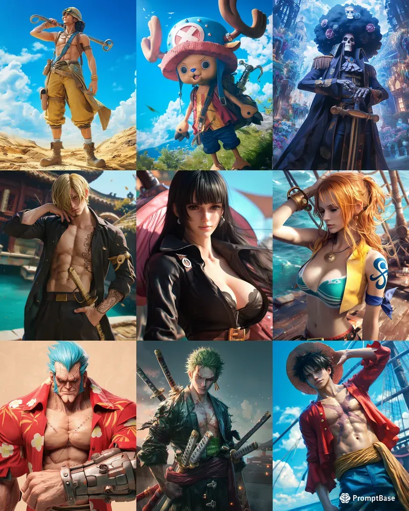 Hyperrealistic One Piece Cosplays