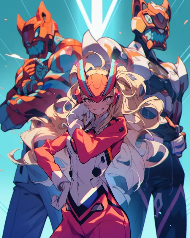 Anime Hero Character Design Concept Art