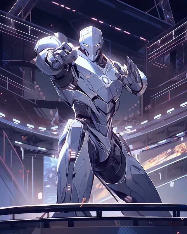 Anime Hero Character Design Concept Art