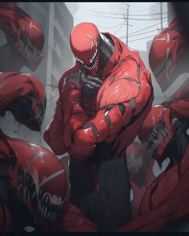 Flexing Alien Character Concept Art