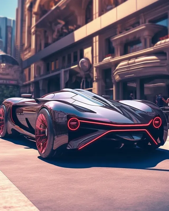 Sci-fi Super Car Concept Designs