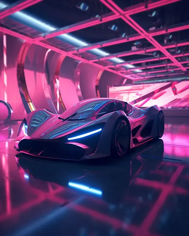 Sci-fi Super Car Concept Designs