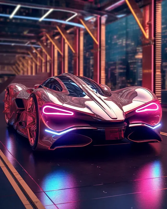 Sci-fi Super Car Concept Designs