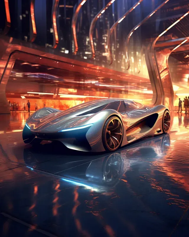 Sci-fi Super Car Concept Designs