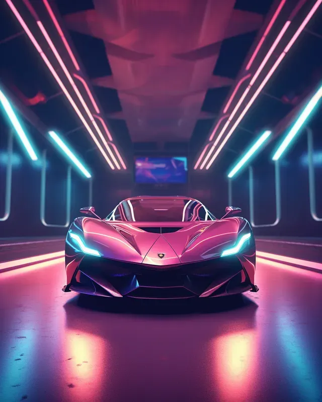 Sci-fi Super Car Concept Designs