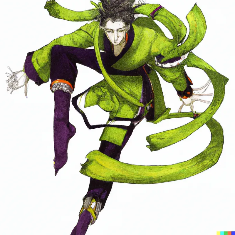 Anime Character Concept Art